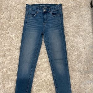 American Eagle Hi-Rise Jegging, size 4 regular.